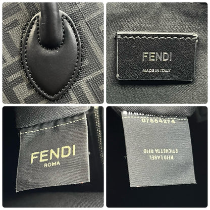 Fendi Vertical Zucca Tote Bag