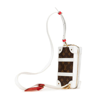 Louis Vuitton X Nba Monogram Soft Trunk Phone Box Crossbody Shoulder Bag Body M80102 White Brown
