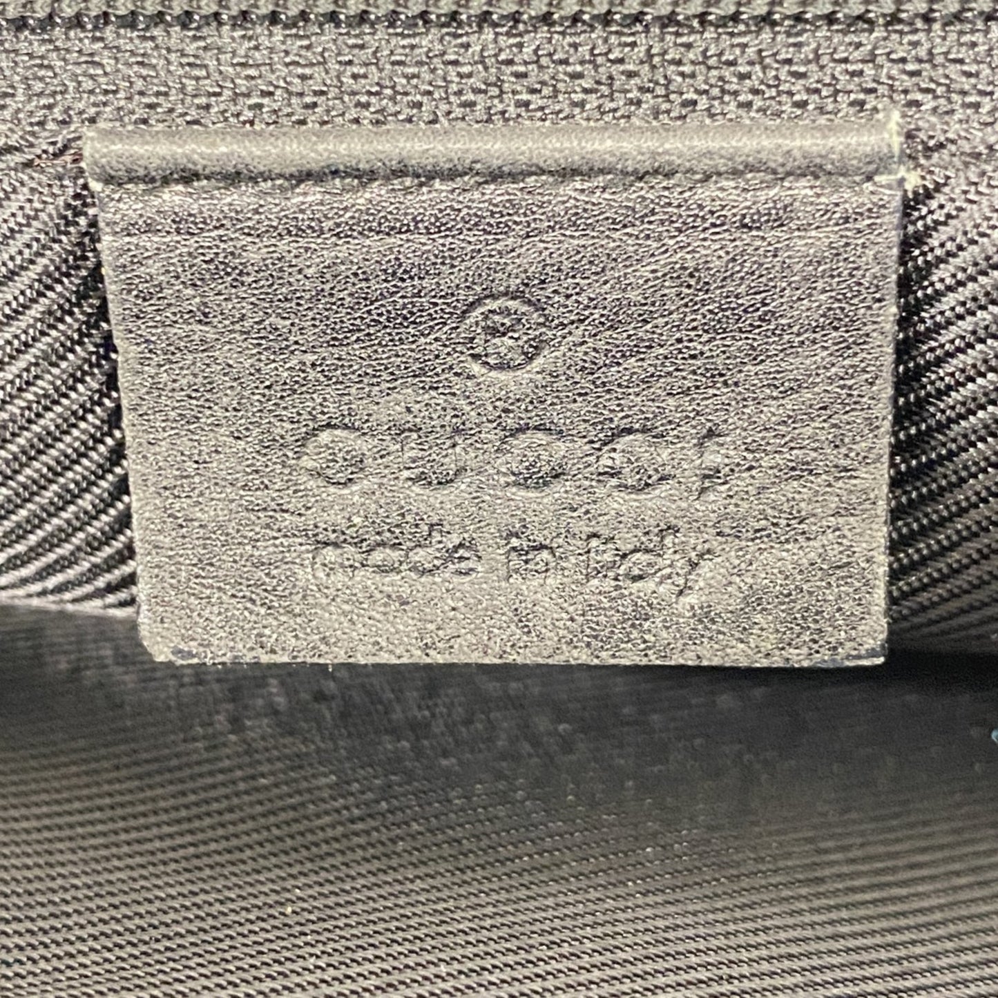 Gucci Tote Bag Gg Canvas 002 1099 Brown Black Champagne