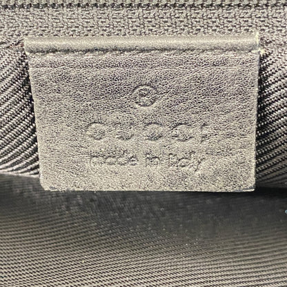 Gucci Tote Bag Gg Canvas 002 1099 Brown Black Champagne