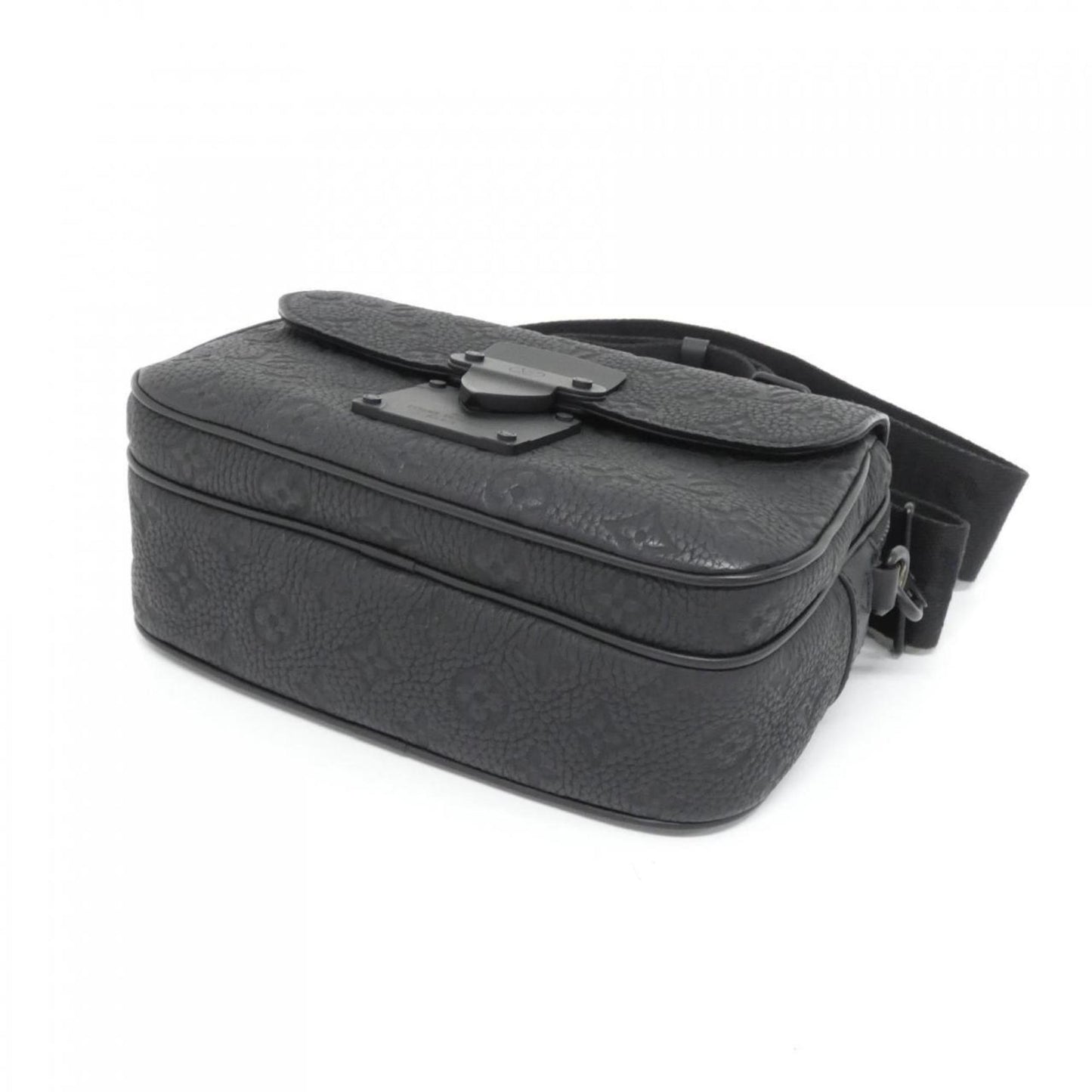 Louis Vuitton Taurillon Monogram S-Lock Messenger Shoulder Bag M58489