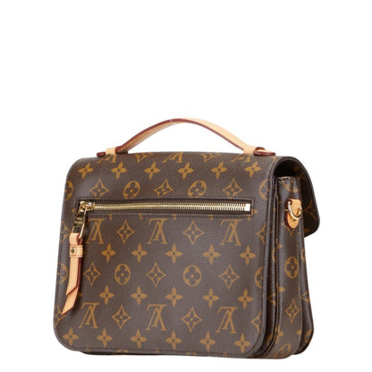 Louis Vuitton Monogram Pochette Metis Mm Handbag/Shoulder Bag 2Way M44875 Brown Leather