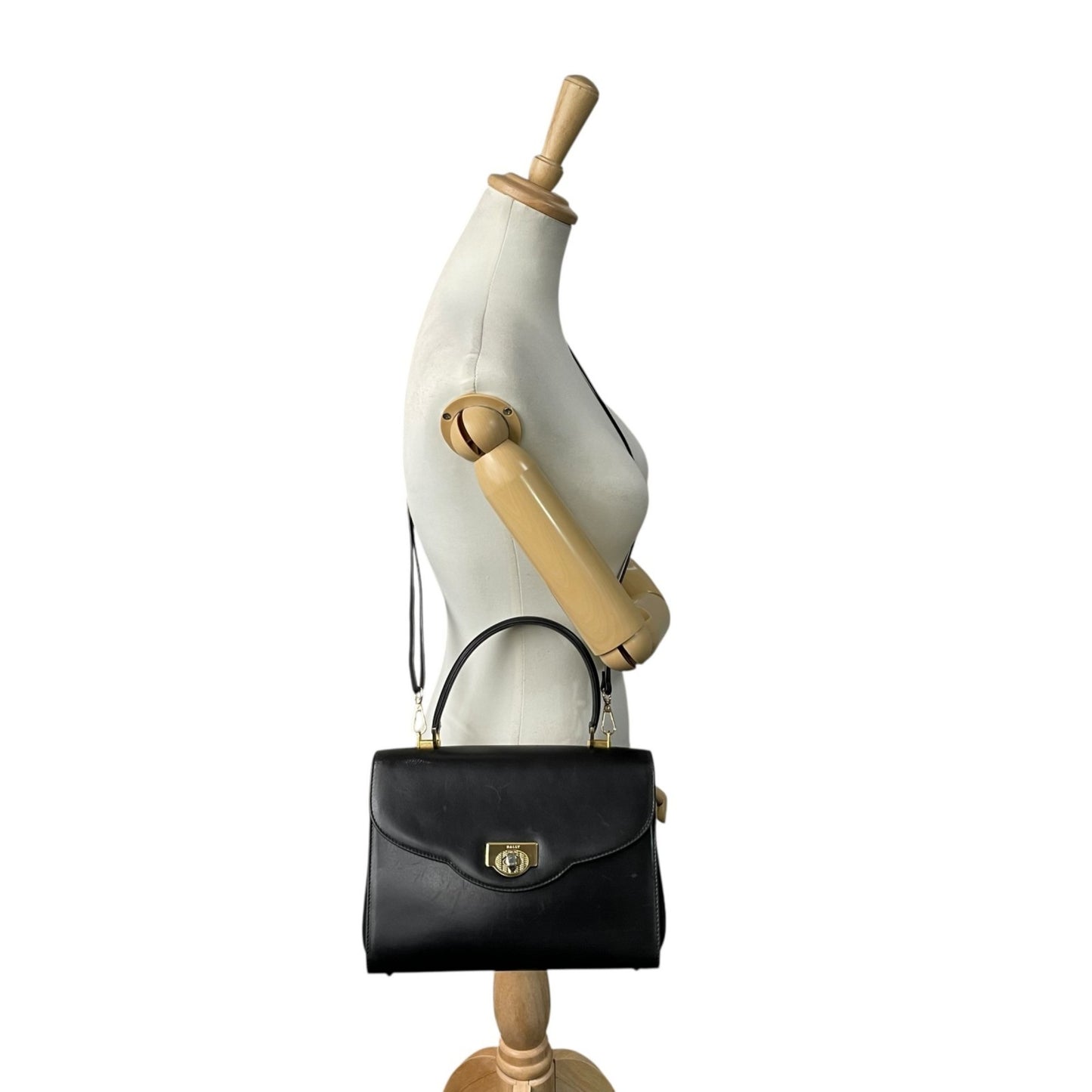 Bally 2-Way Handbag/Shoulder Bag