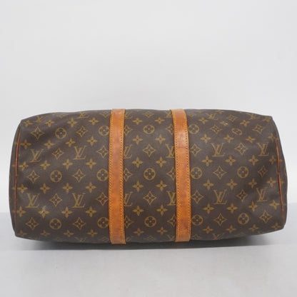 Louis Vuitton Monogram Keepall 45 Boston Bag M41428 Brown