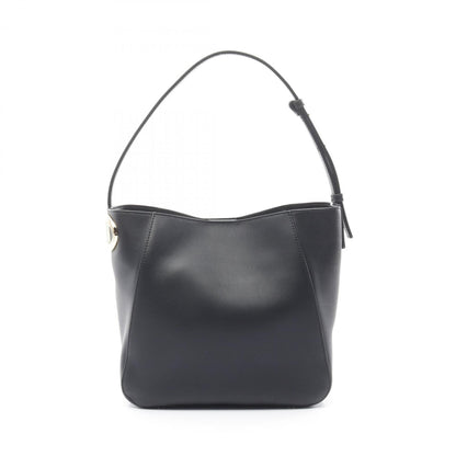 Valentino Garavani V Bucket Shoulder Bag Leather