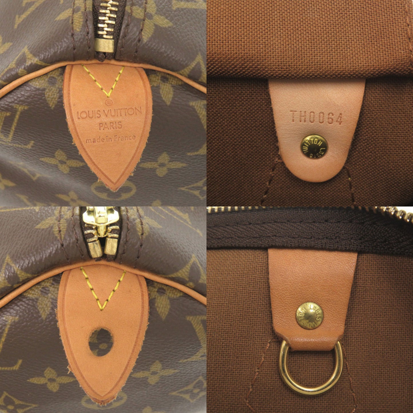 Louis Vuitton Speedy 40 Monogram M41522 Brown Handbag 0225 Louis Vuitton