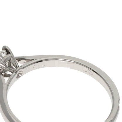 Cartier Solitaire Diamond Ring In Platinum Pt950