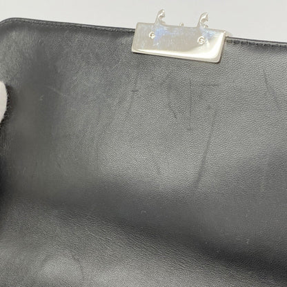 Christian Dior Cannage Miss Shoulder Bag In Black Leather