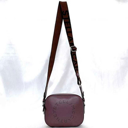 Stella Mccartney Shoulder Bag F-21359 Purple 700266 W8542 Leather Stella Mccartney Punched Strap