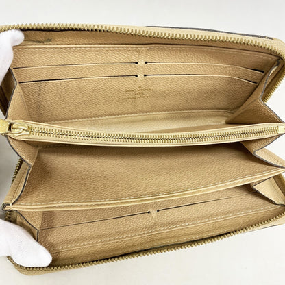 Louis Vuitton Monogram Empreinte Zippy Wallet M60746 Dune