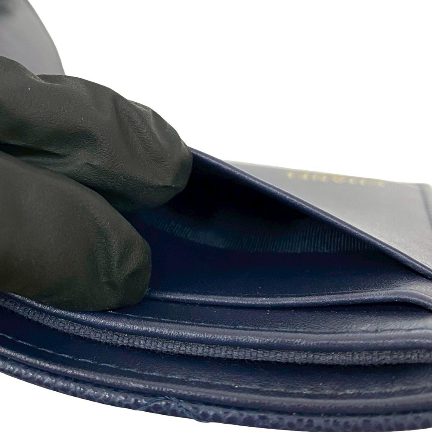 Chanel Matelasse Coco Caviar Leather Tri-Fold Wallet