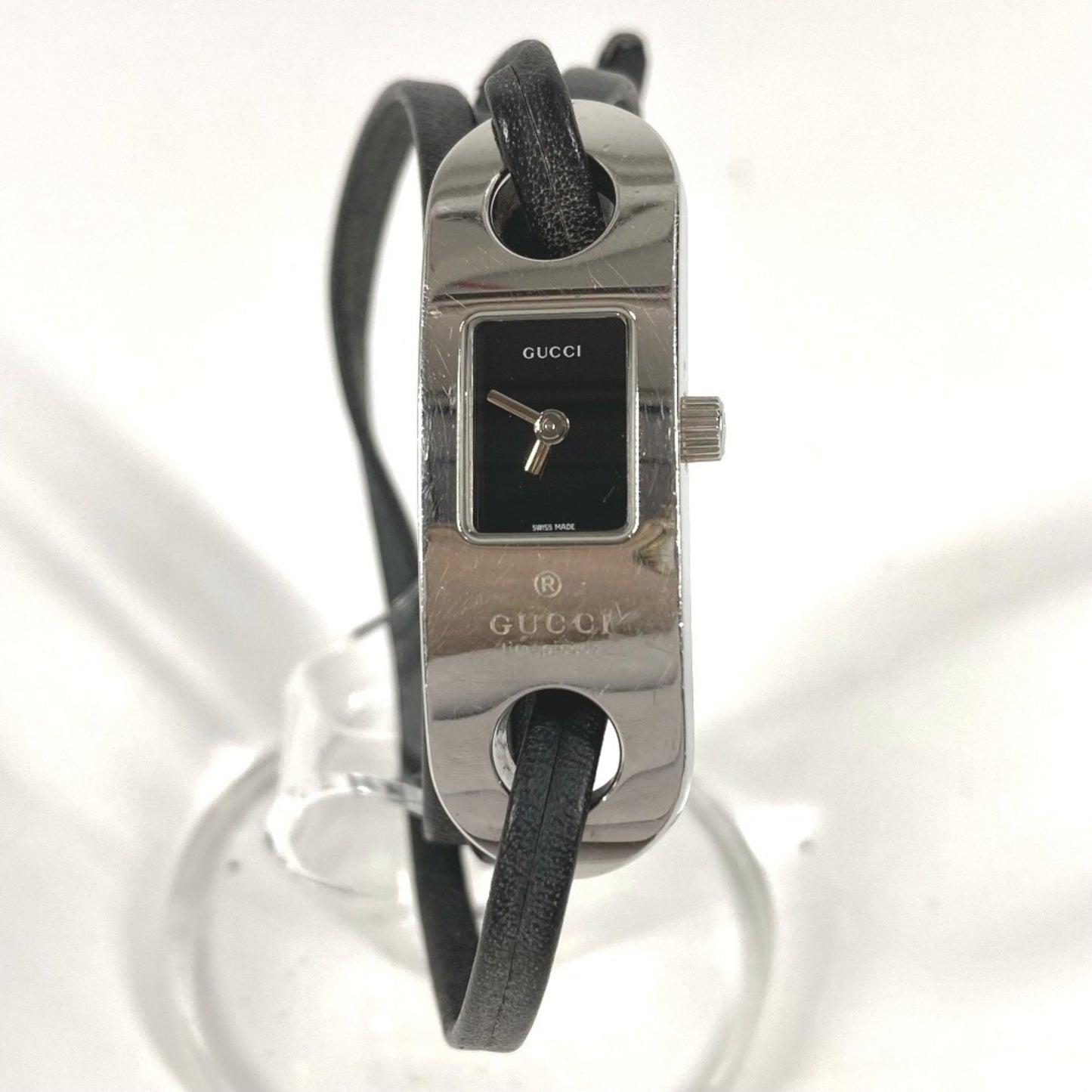 Gucci 6100L Bracelet Watch With Logo