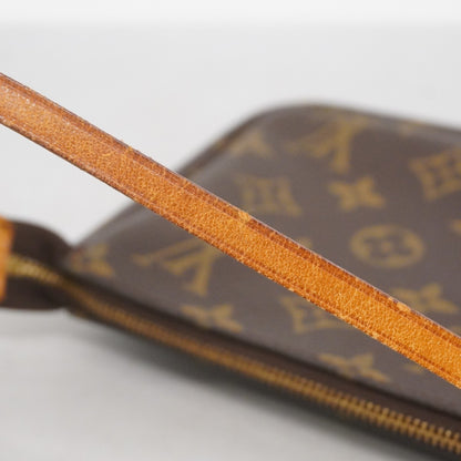 Louis Vuitton Monogram Pochette Accessoires M51980 Brown