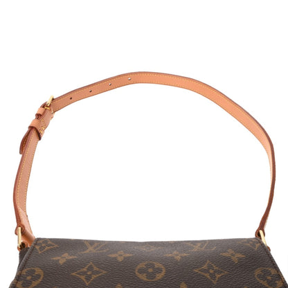 Louis Vuitton Monogram Musette Salsa Short Brown M51258 Women'S Canvas Shoulder Bag