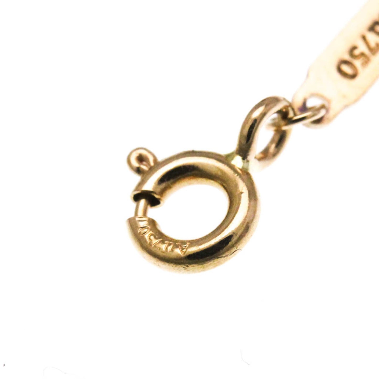 Tiffany Tiffany T Smile Small Necklace Pink Gold (18K) No Stone Women