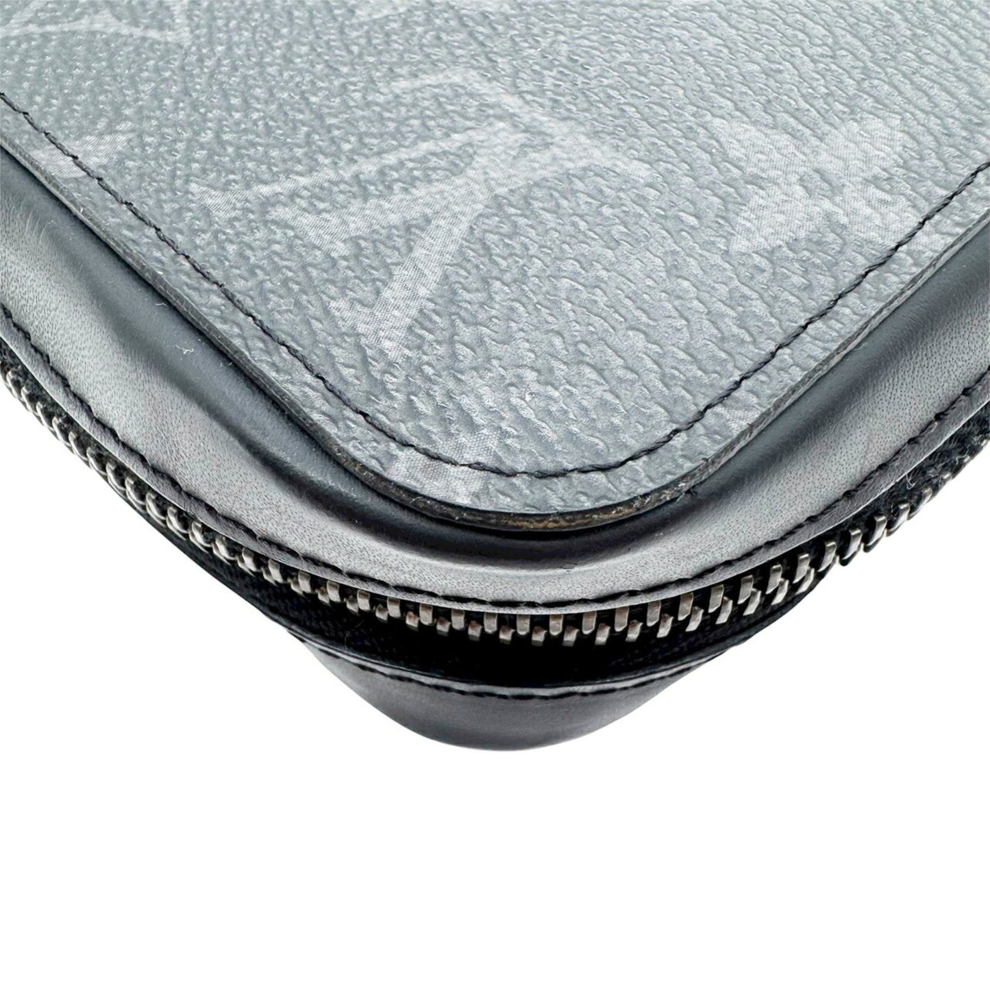 Louis Vuitton Monogram Eclipse Zippy Xl Round Long Wallet