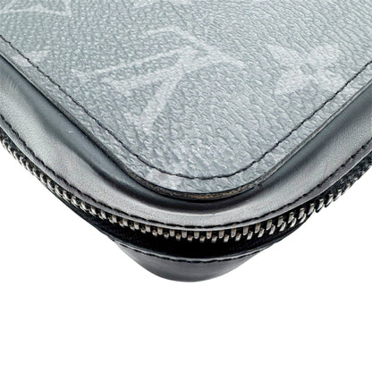 Louis Vuitton Monogram Eclipse Zippy Xl Round Long Wallet