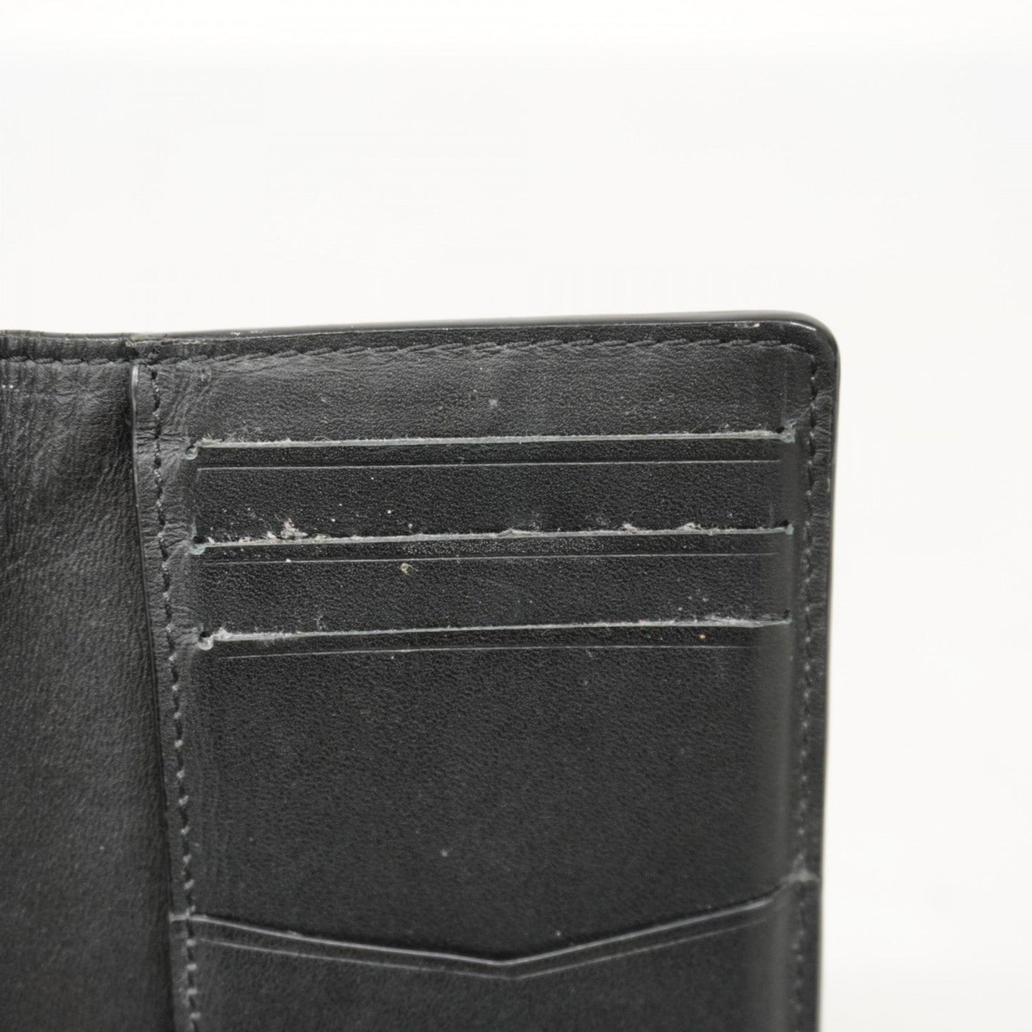 Louis Vuitton Monogram Taurillon Organizer De Poche Card Case M69044 Black