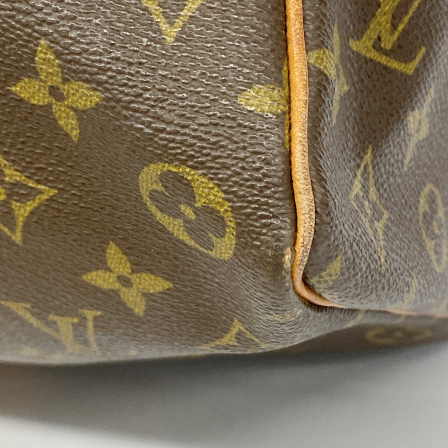 Louis Vuitton Monogram Keepall 50 Boston Bag M41426 Brown