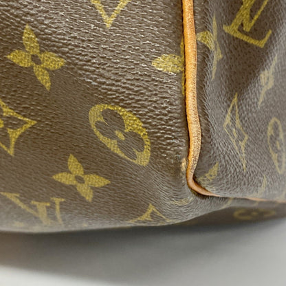 Louis Vuitton Monogram Keepall 50 Boston Bag M41426 Brown