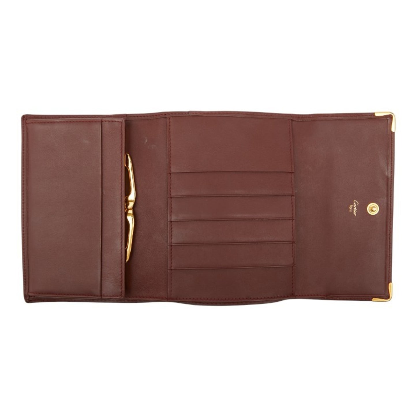 Cartier Must Line Tri-Fold Wallet