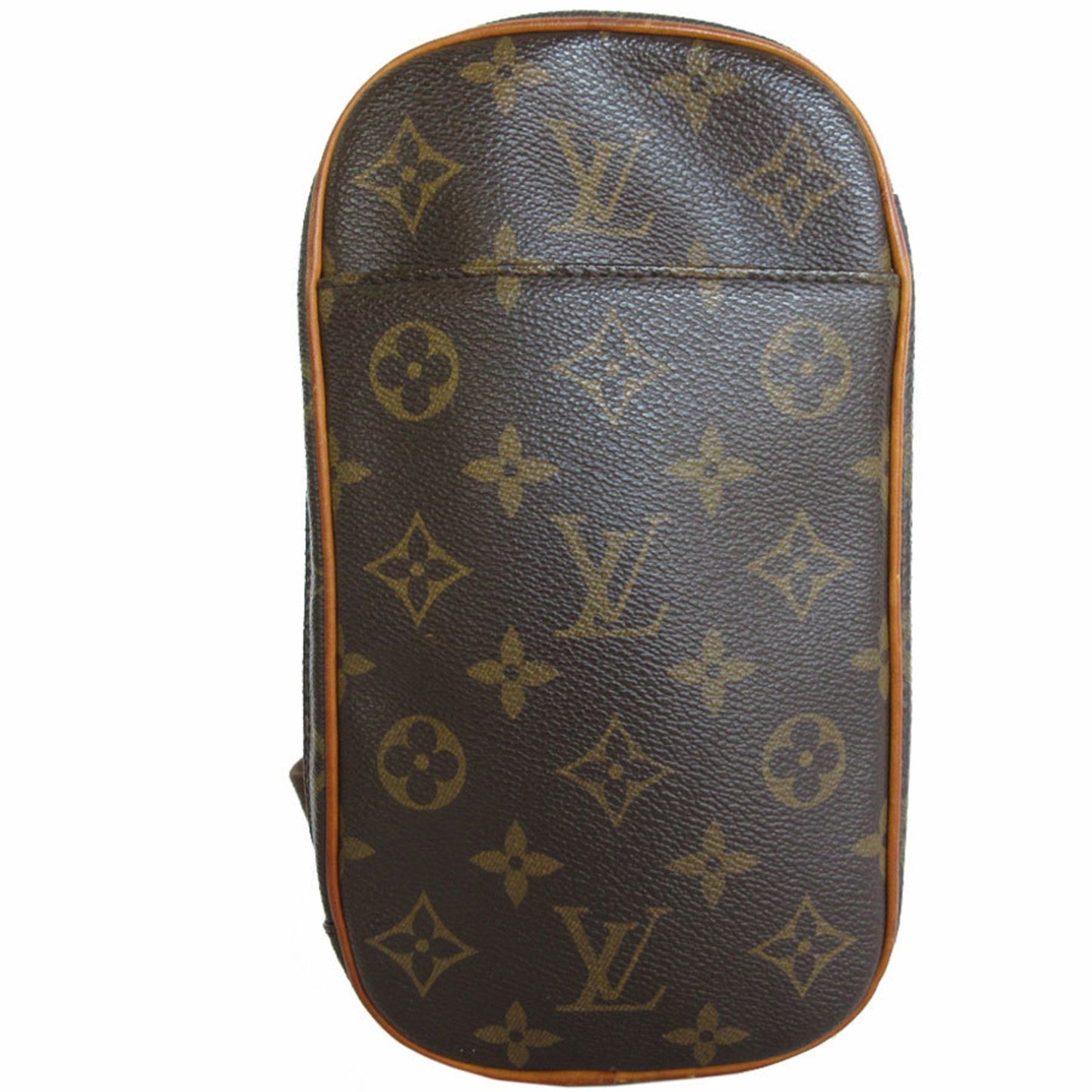 Louis Vuitton Louis Vuitton Body Bag Monogram Pochette Ganju Canvas Brown