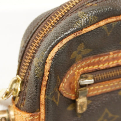 Louis Vuitton Monogram Marly Dragonne Gm Clutch Bag M51825 Brown