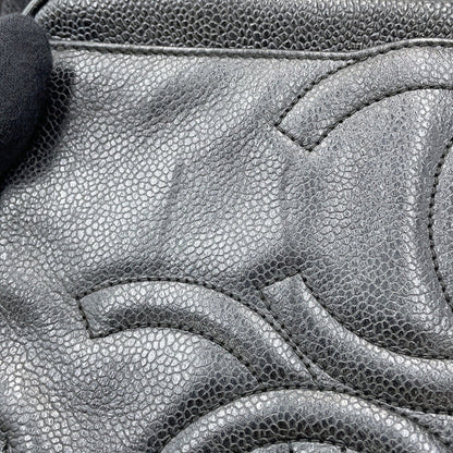 Chanel Triple Coco Caviar Skin Shoulder Bag