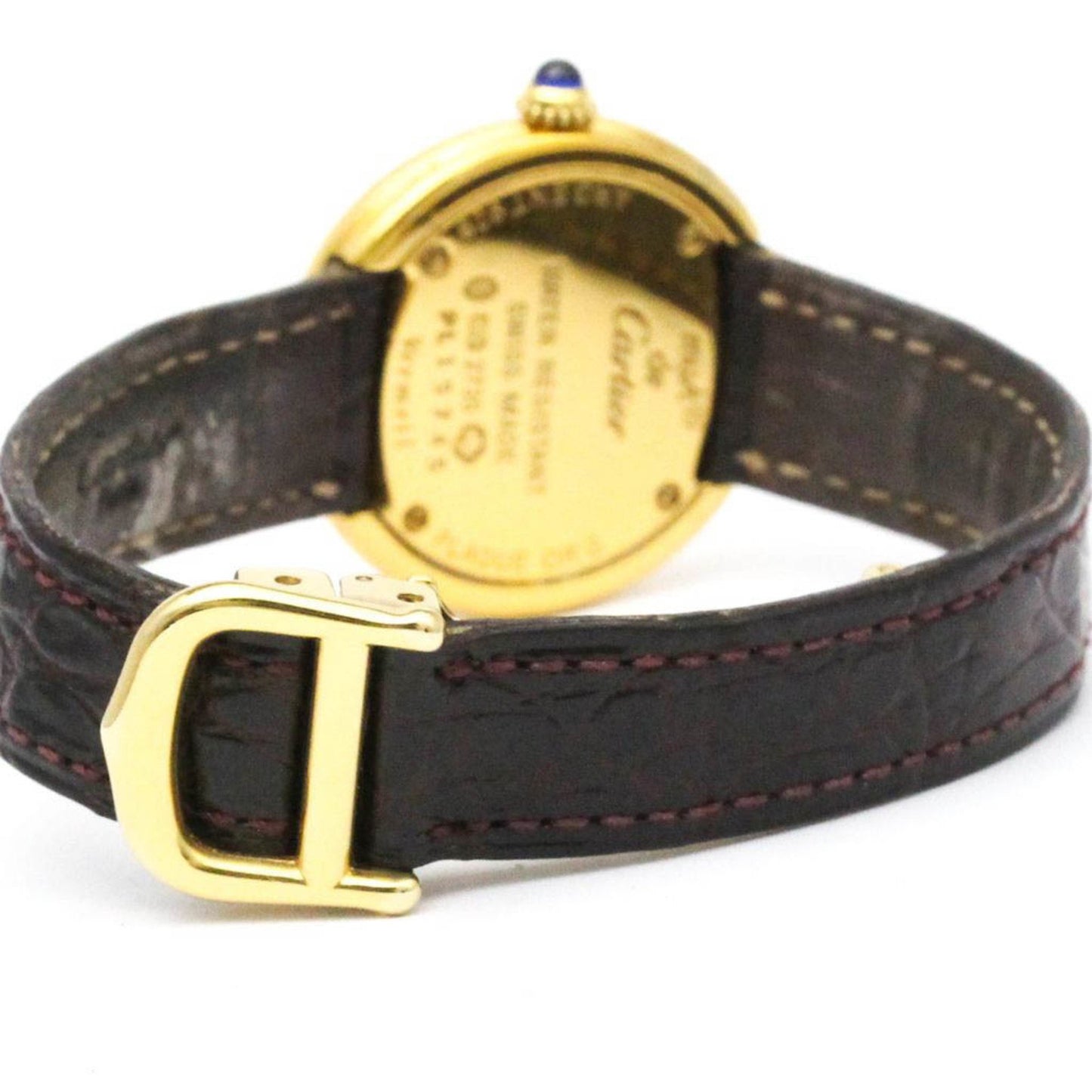 Cartier Must Trinity Vermeil Gold Plated Quartz