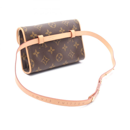 Louis Vuitton Louis Vuitton Pochette Florentine Monogram Waist Bag Body Coated Canvas Leather