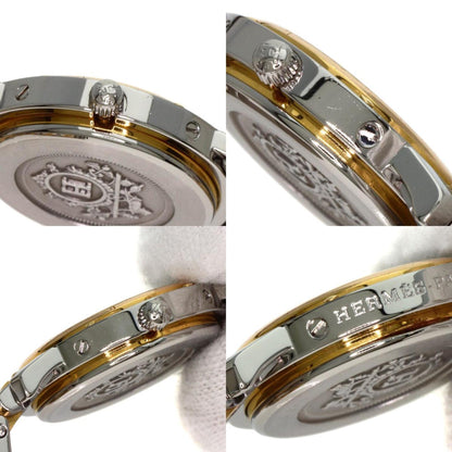 Hermes Clipper Old Buckle Watch Stainless Steel