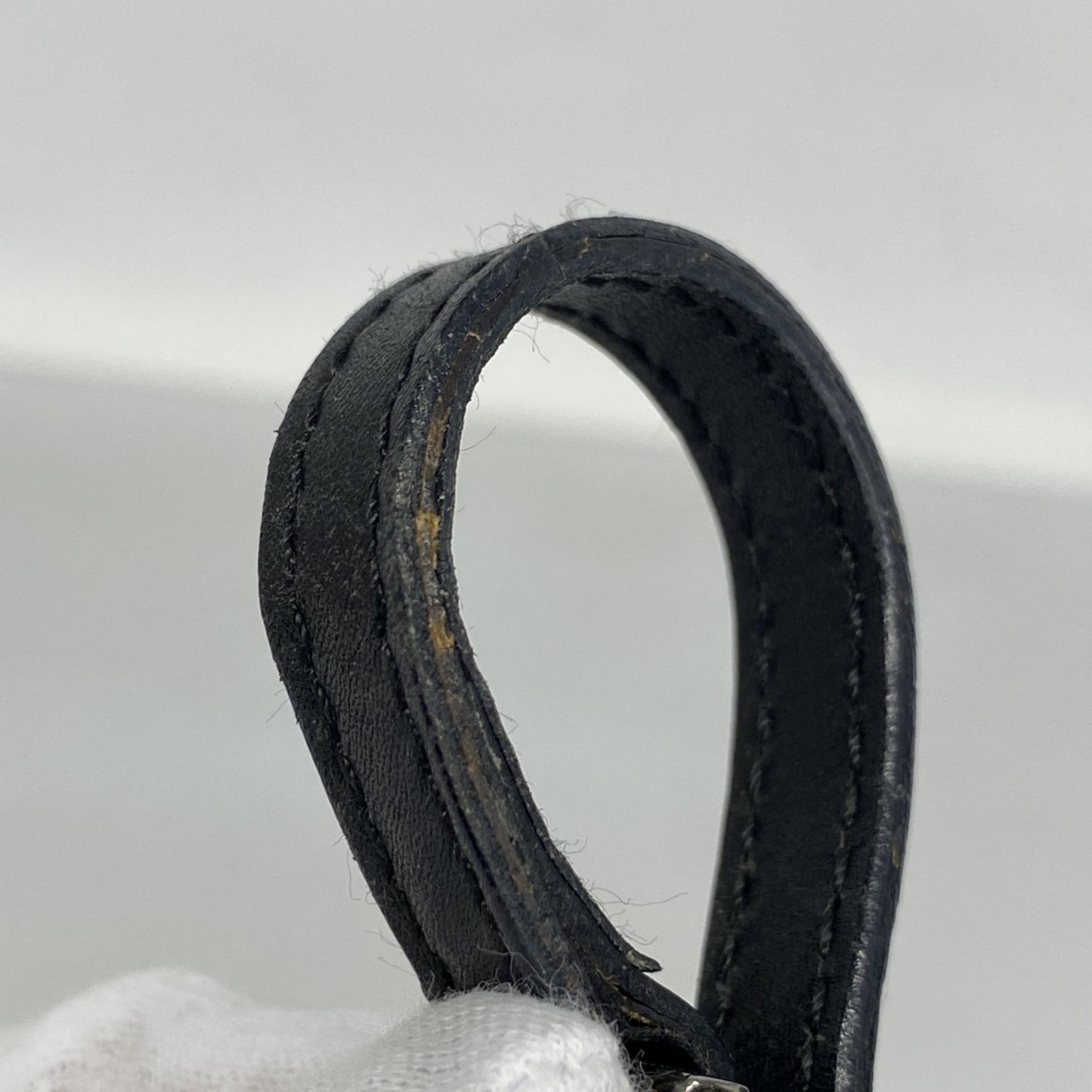 Gucci Pouch 07198 Denim Gray Black