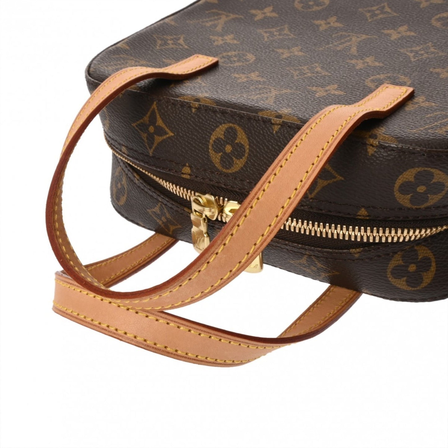 Louis Vuitton Monogram Spontini 2-Way Brown M47500 Women'S Canvas Handbag