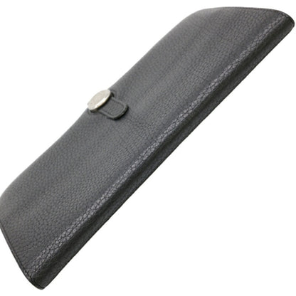 Hermes Dogon Long Wallet Togo Leather Black