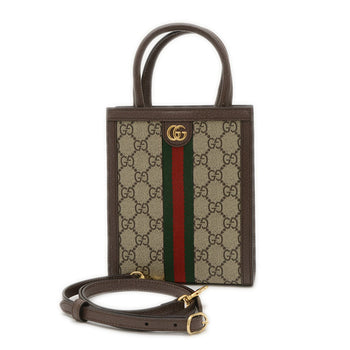 Gucci Gg Supreme Ophidia Shoulder Bag Super Mini 2Way 772317