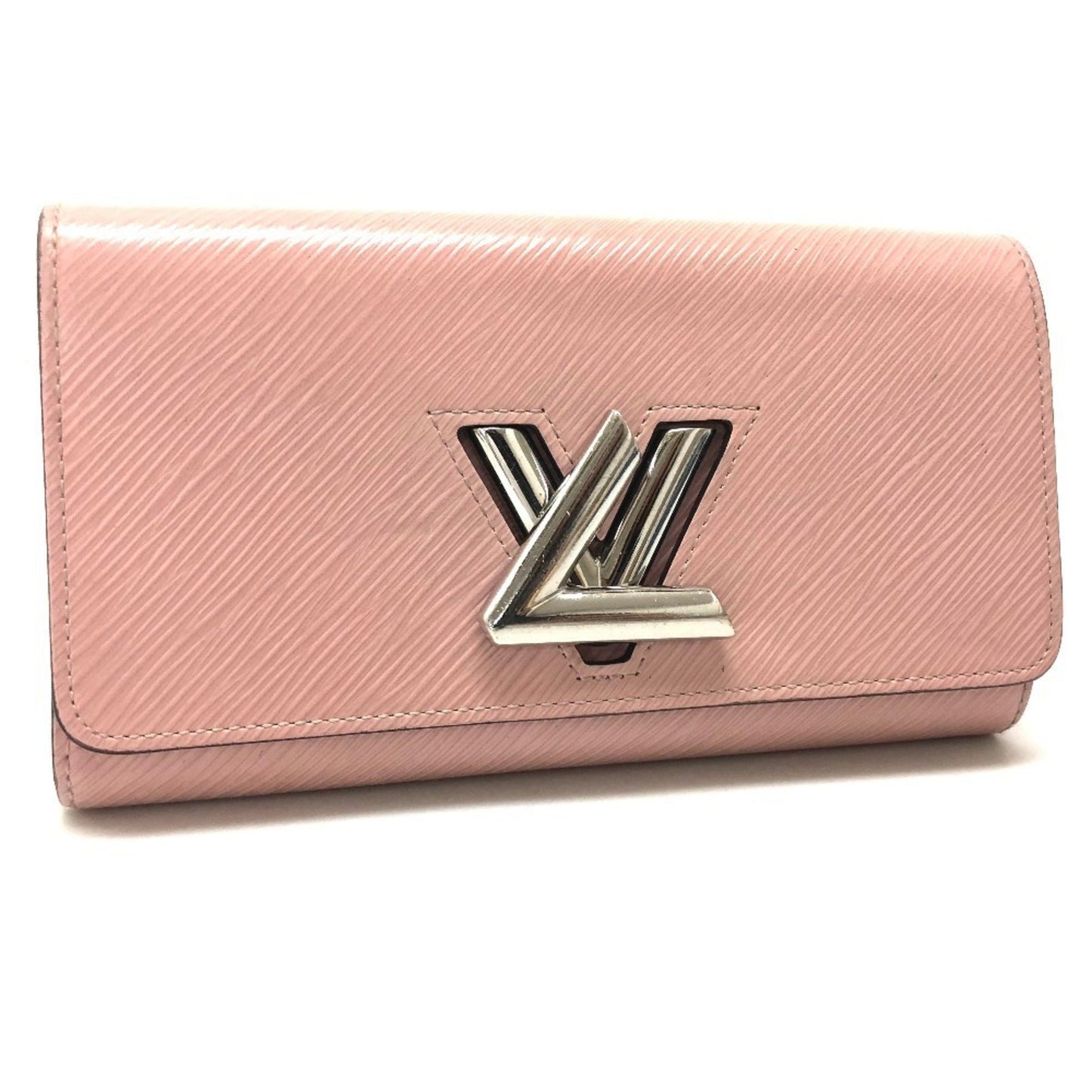 Louis Vuitton M61178 Epi Portefeuille Twist Bi-Fold Long Wallet Leather
