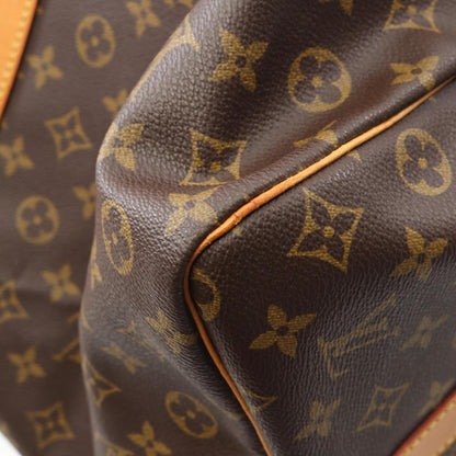 Louis Vuitton Keepall Bandouliere 60 Boston Bag Coated Canvas Leather Monogram