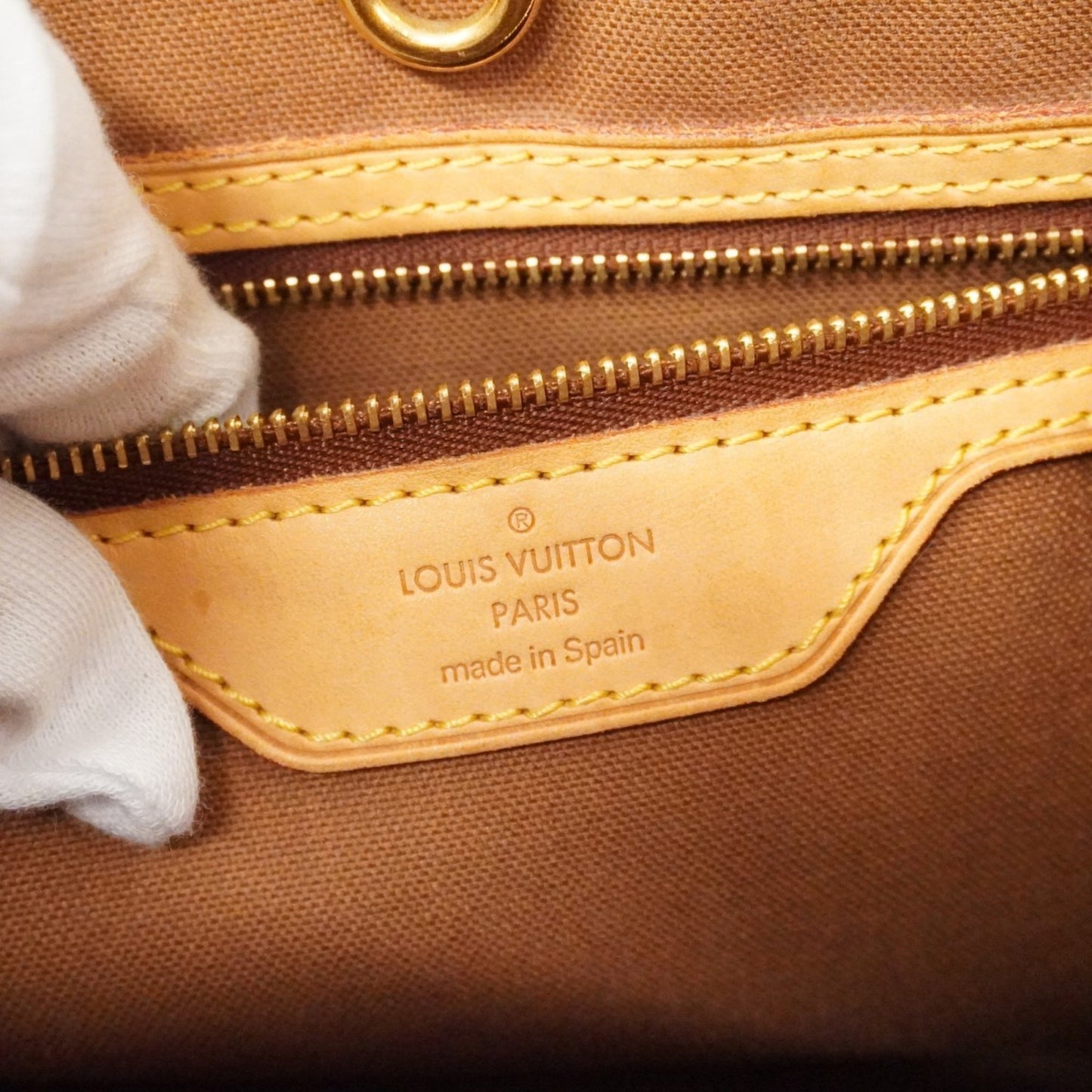 Louis Vuitton Monogram Batignolles Horizontal Tote Bag M51154 Brown