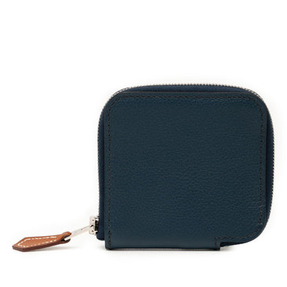 Herms Azap Silkin Compact Wallet/Coin Case