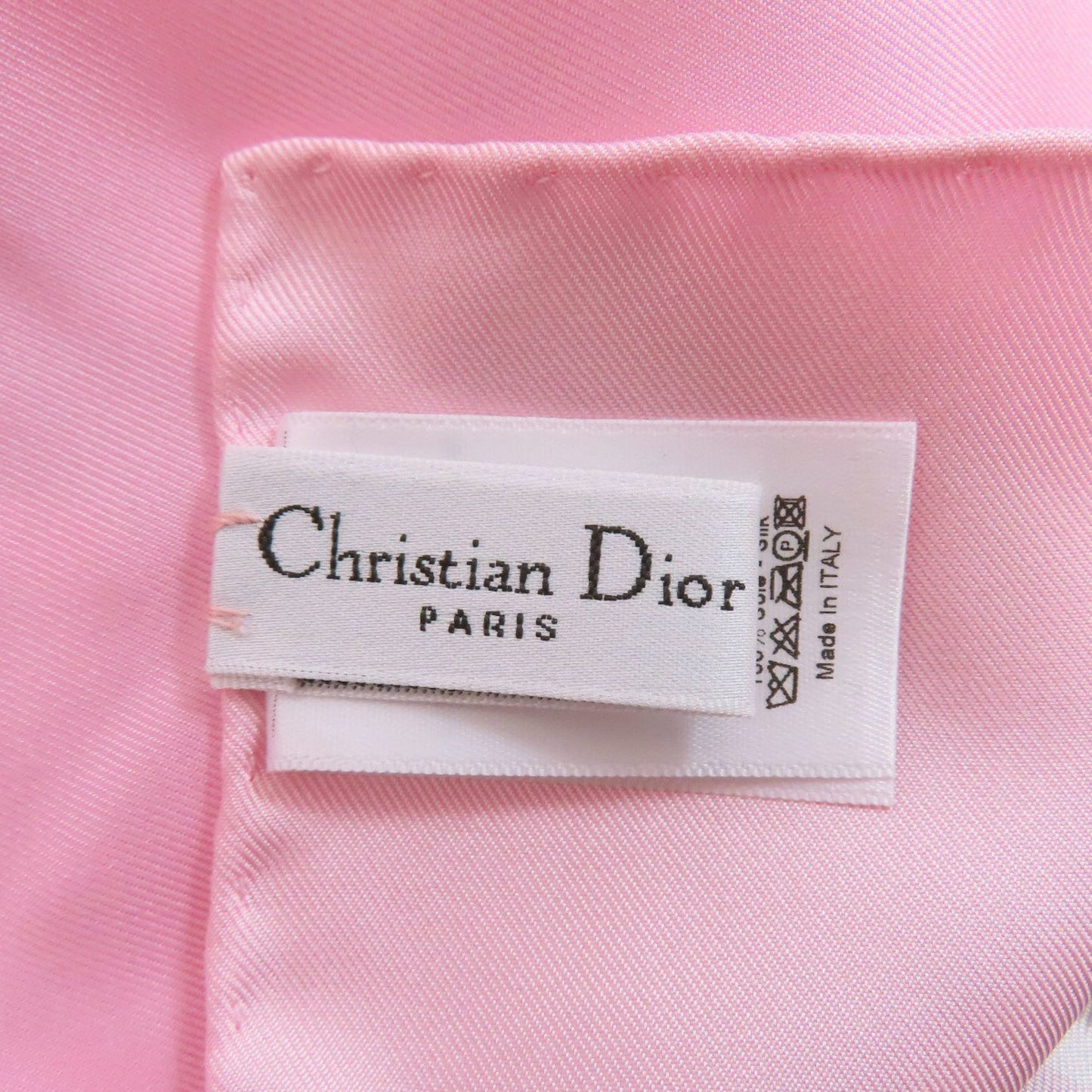 Christian Dior Floral Print Silk Scarf/Muffler