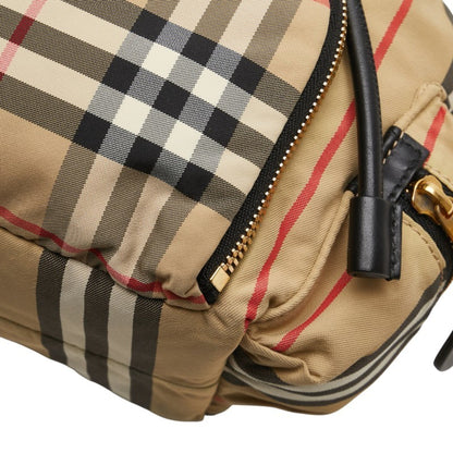 Burberry Nova Check Backpack In Beige