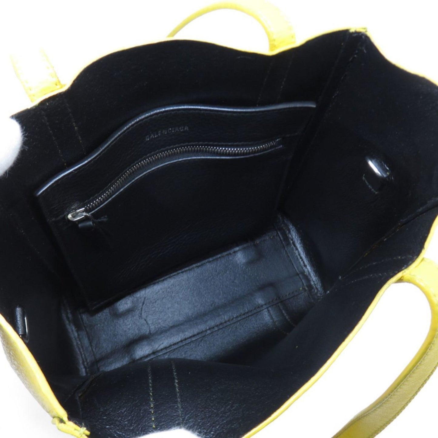 Balenciaga Everyday Tote Bag Xxs 551815 Shoulder Yellow