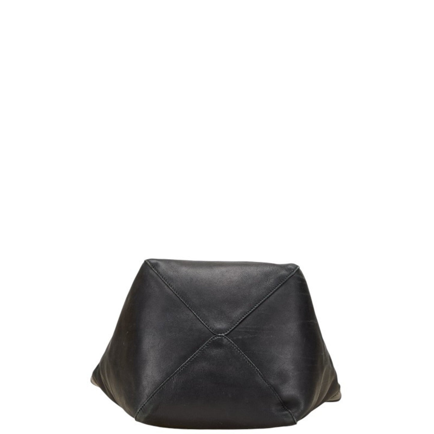 Gucci Tote Bag Handbag 94885 Black Leather