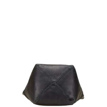 Gucci Tote Bag Handbag 94885 Black Leather