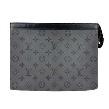 Louis Vuitton Monogram Eclipse Pochette Voyage Clutch Bag
