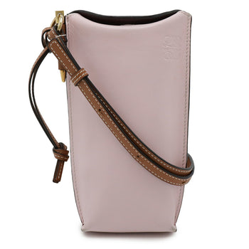 Loewe Anagram Gate Pocket Shoulder Bag/Pouch In Soft Calfskin Leather
