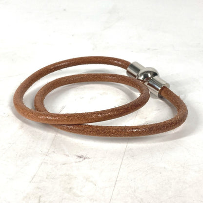 Hermes Hermes Double Bracelet Accessory Choker Leather