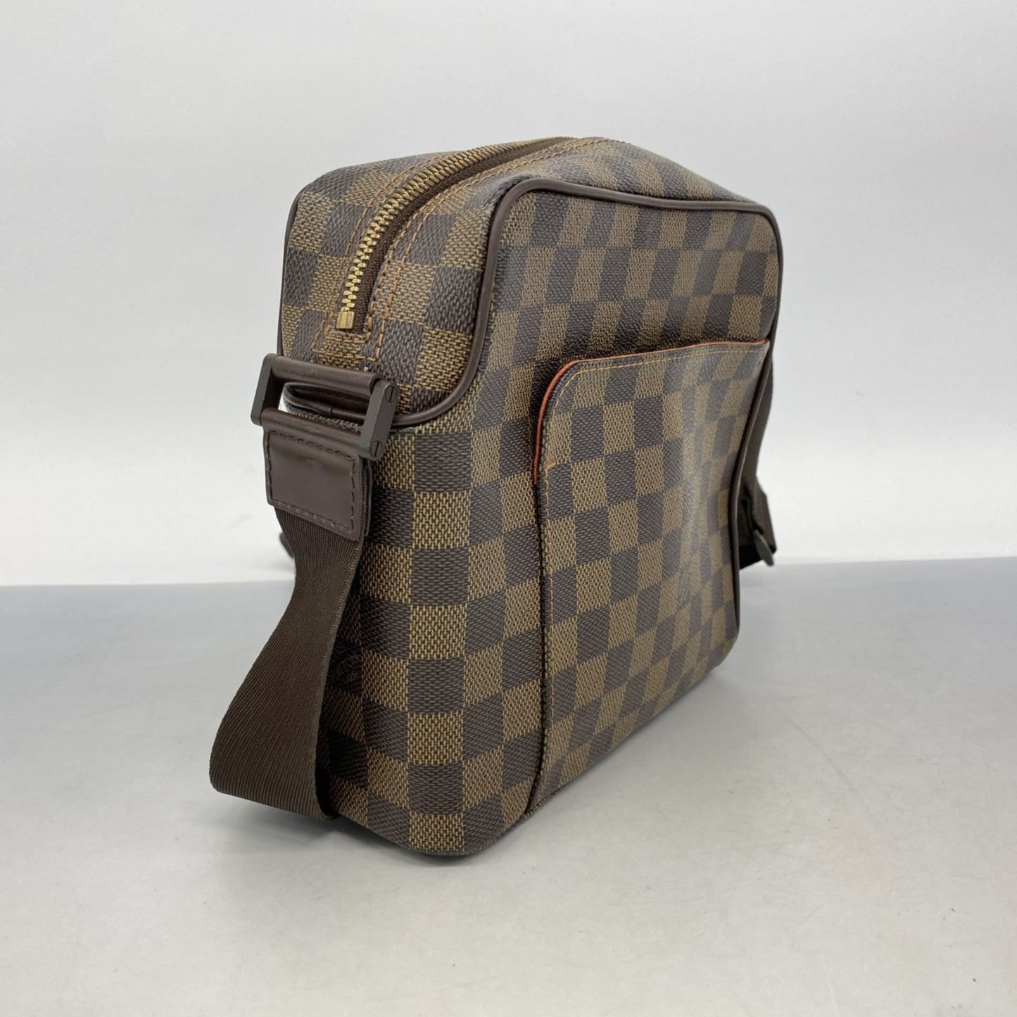 Louis Vuitton Damier Olaf Pm Shoulder Bag N41442 Ebene