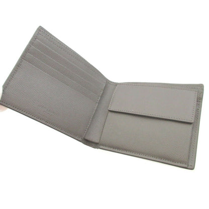 Yves Saint Laurent Saint Laurent Paris 396303 Leather Grey Bi-Fold Wallet 1552Saint Laurent Paris