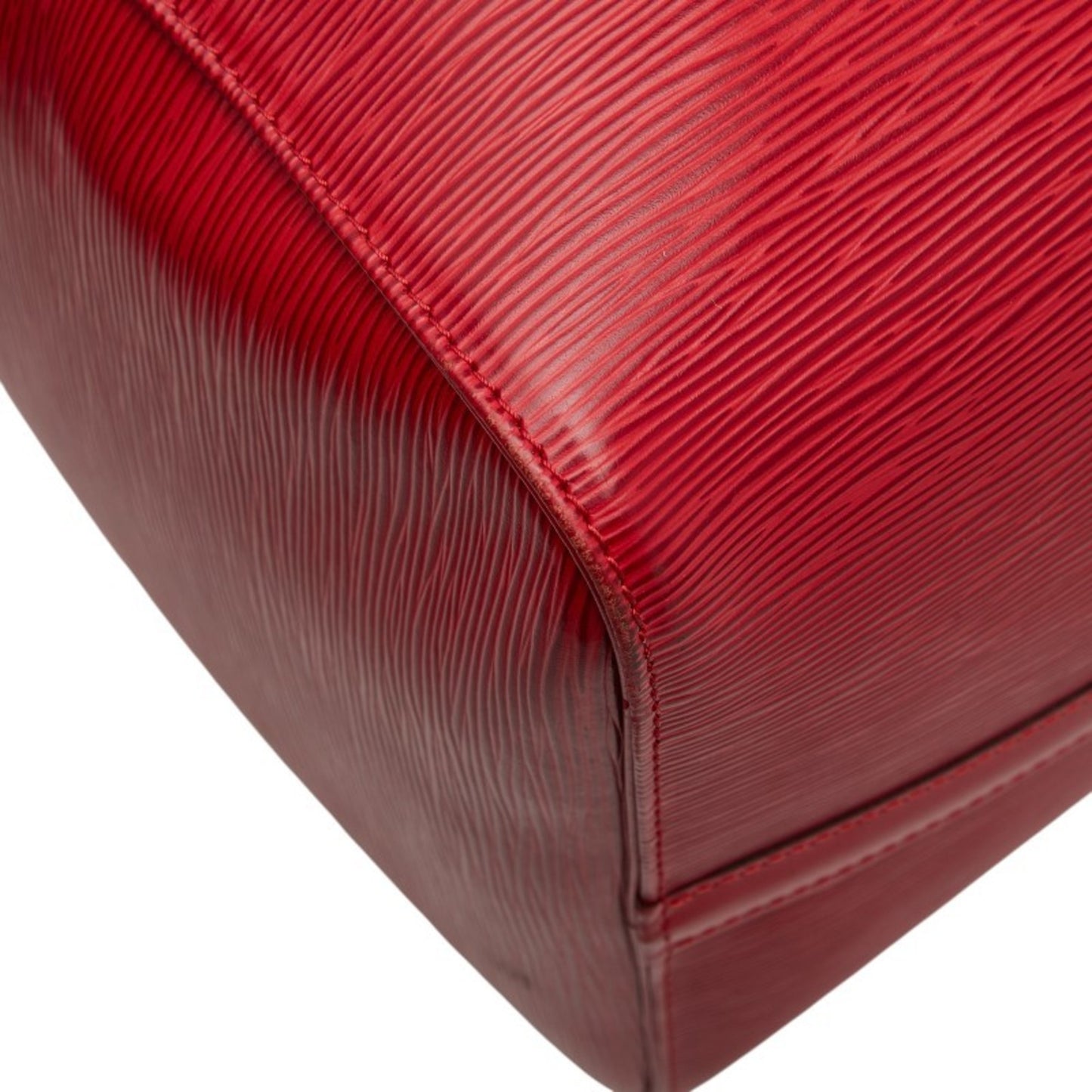 Louis Vuitton Epi Keepall 55 Boston Bag M42957 Castilian Red Leather